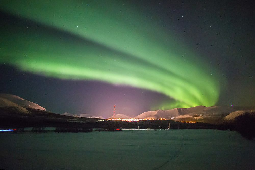 Сияние над Кировском