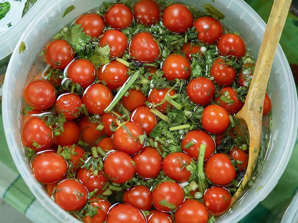 Яркая закусочка