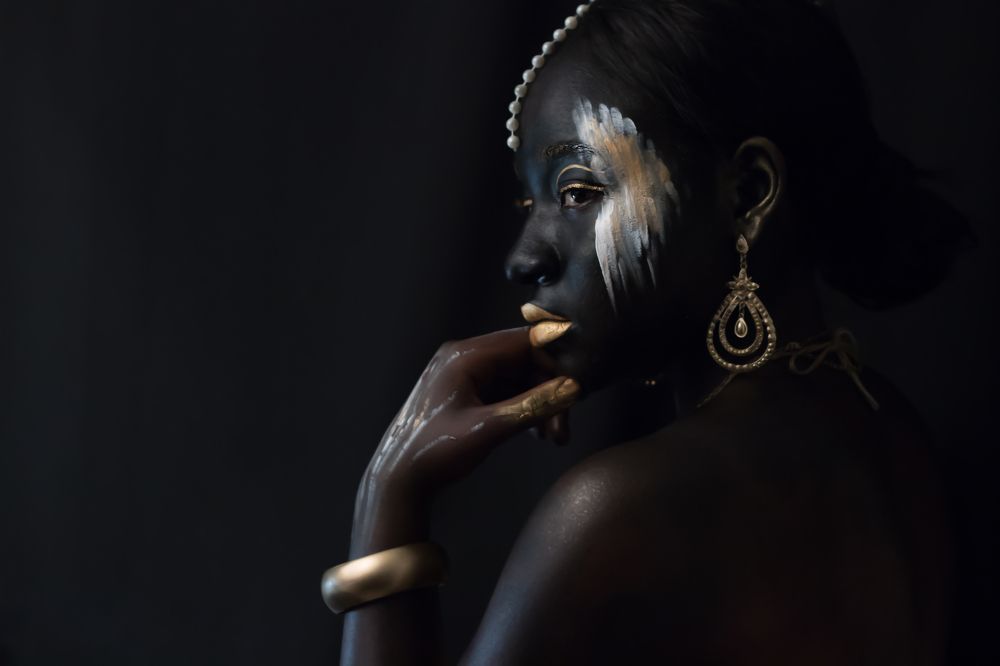 фэшн портрет