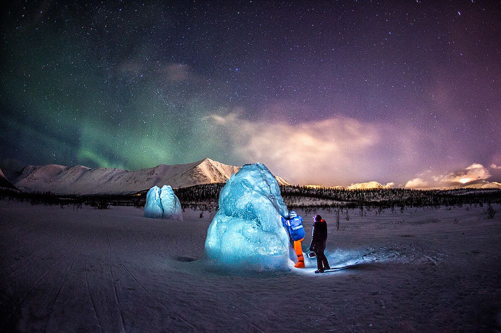 Поход ночью за водой