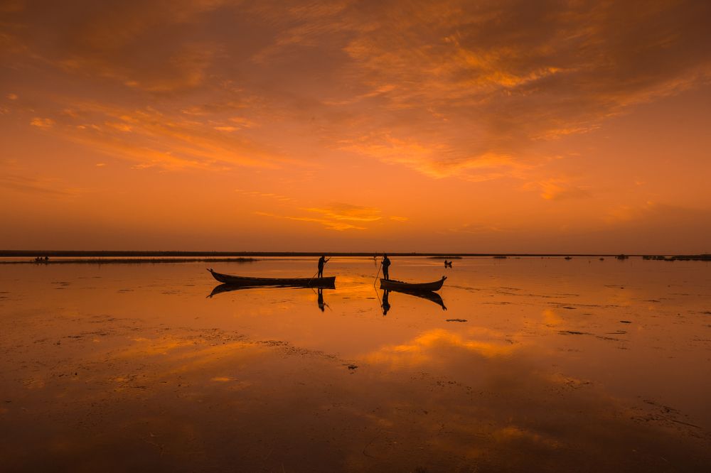 Sunset on the Marshes