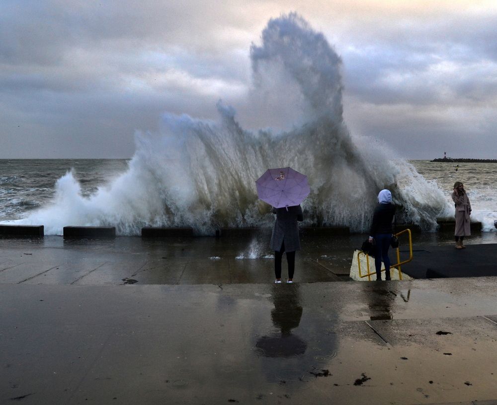 Во время шторма