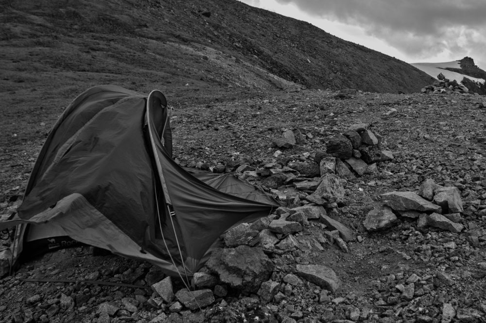 вид из палатки временно недоступен