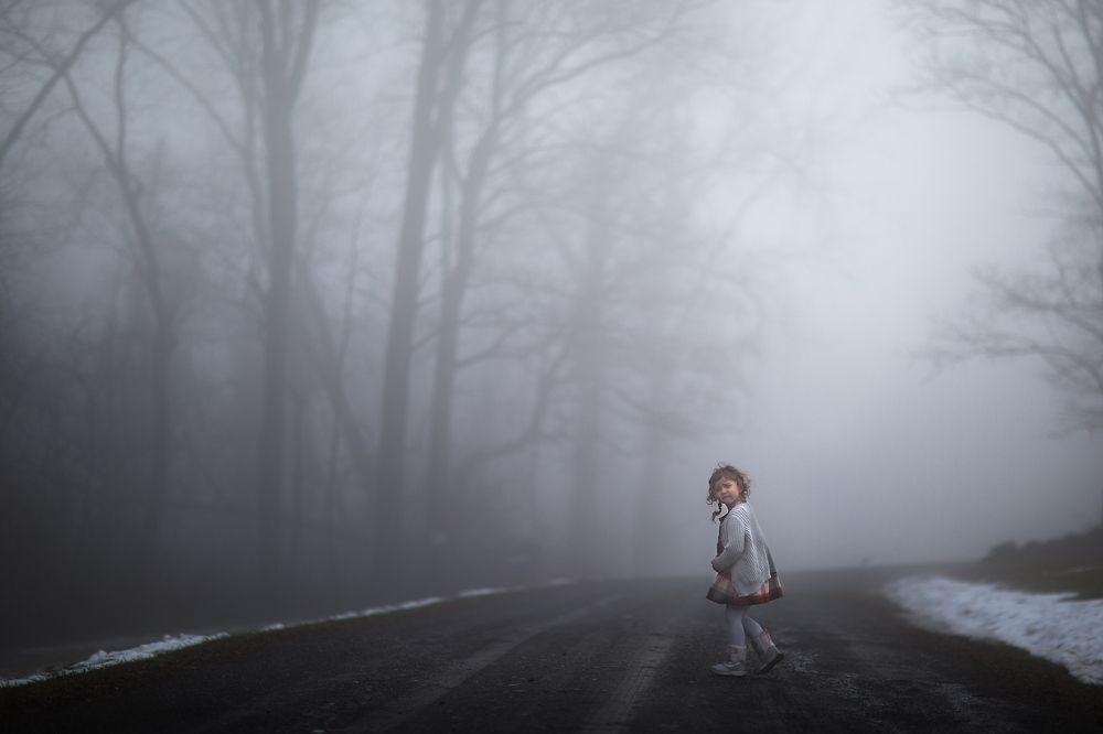Foggy stroll