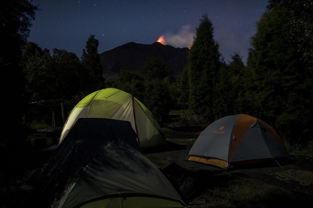 Volcano Camping