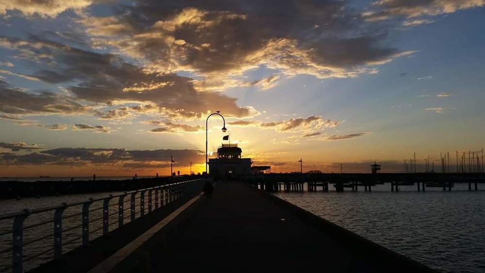 st kilda sunset