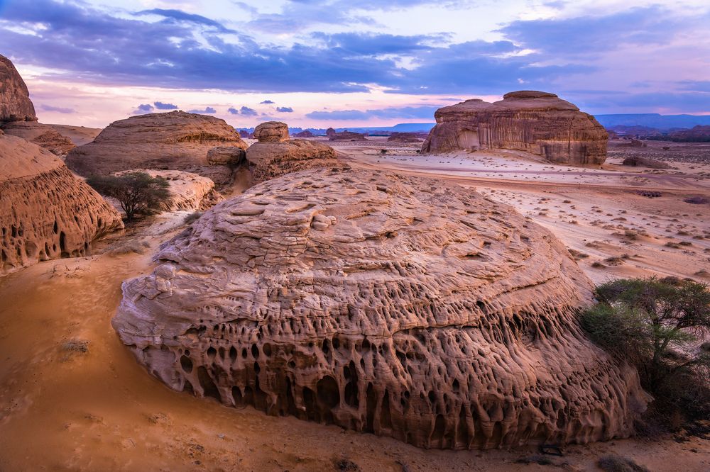 Mada'In Saleh At Dusk - 2