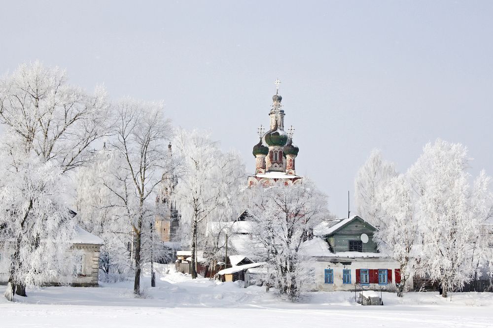 Зима в провинции.