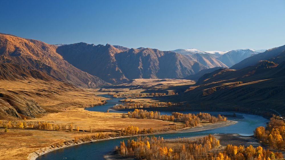 Золотой Алтай. Долина реки Катунь