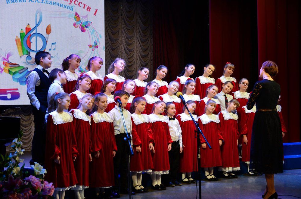 Юбилейный концерт детской школы искусств №1 города Муром.