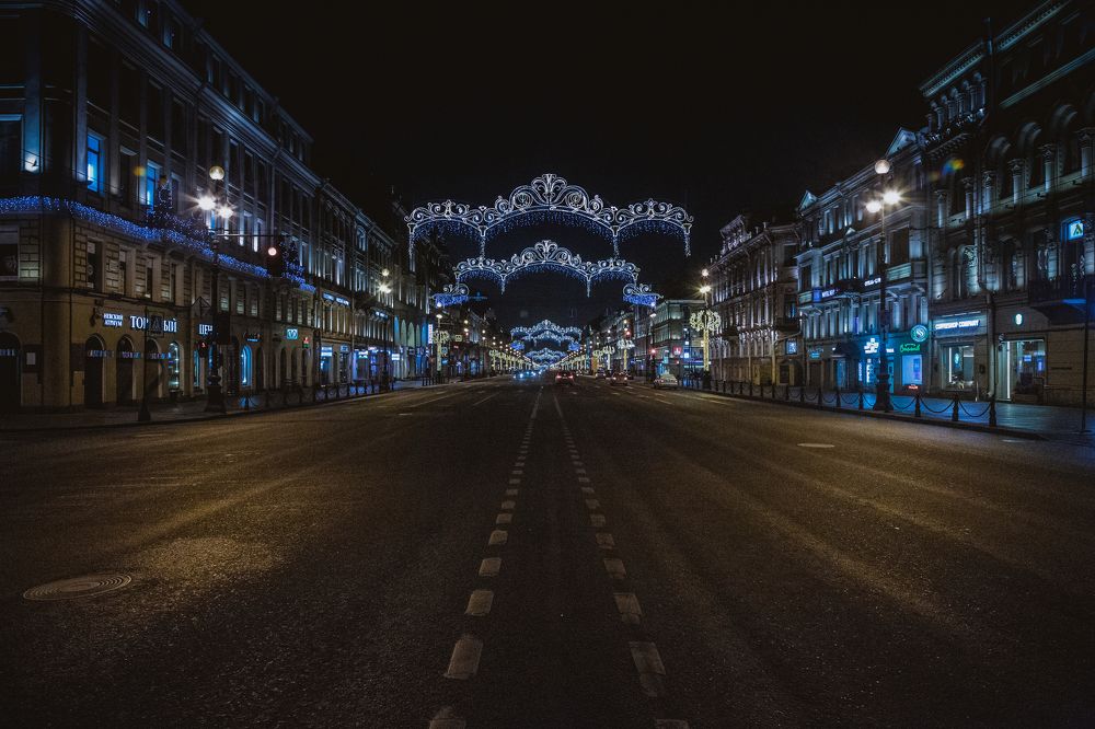 Night in St. Petersburg