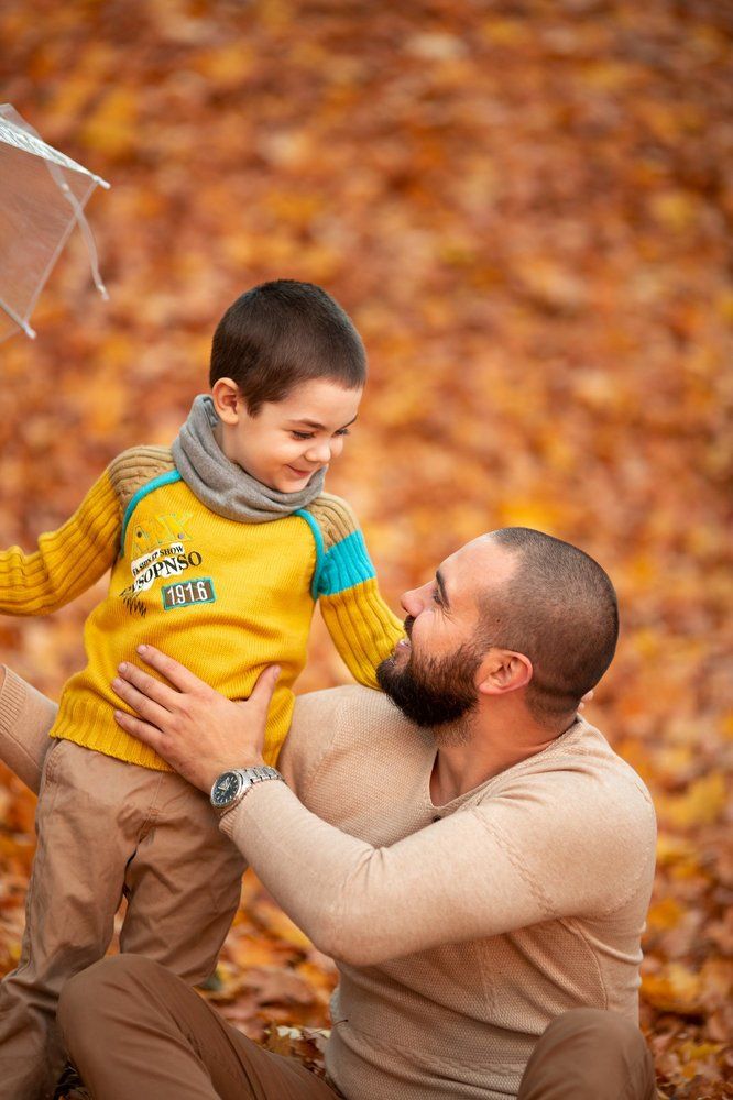 яркая осень