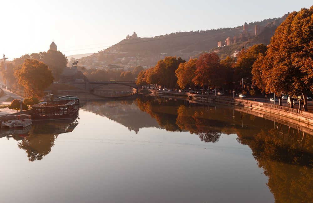 Осеннее утро в Тбилиси