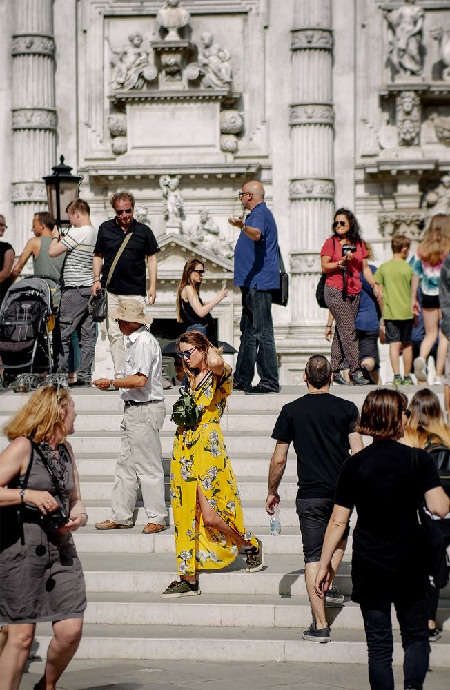 Girl in Yellow dress