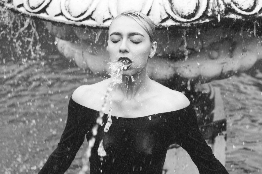 Ожившая статуя