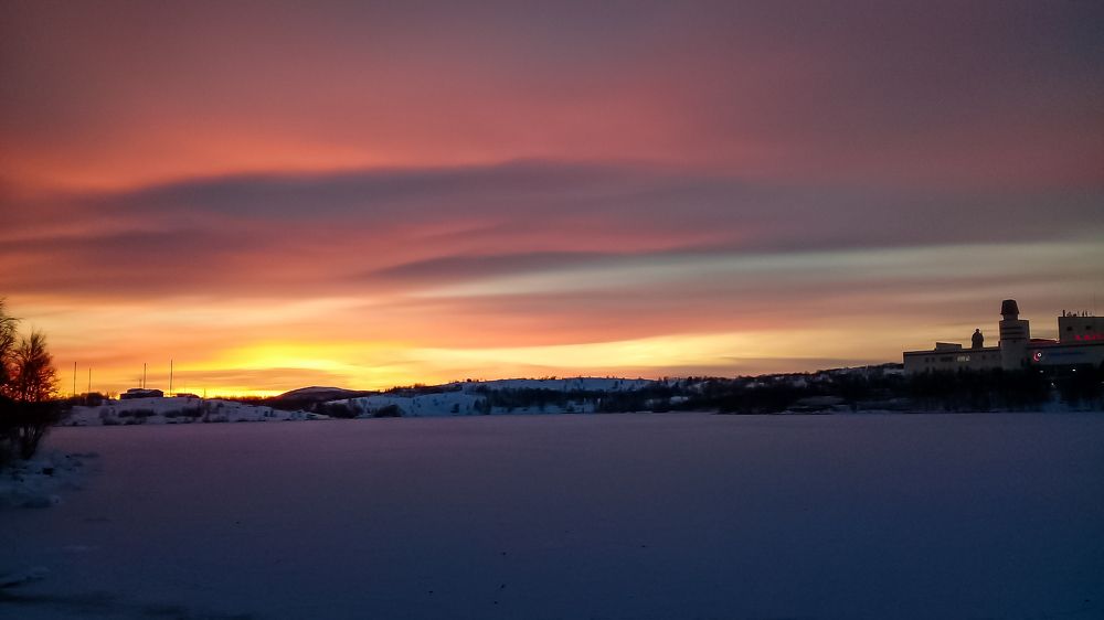 Заполярный закат