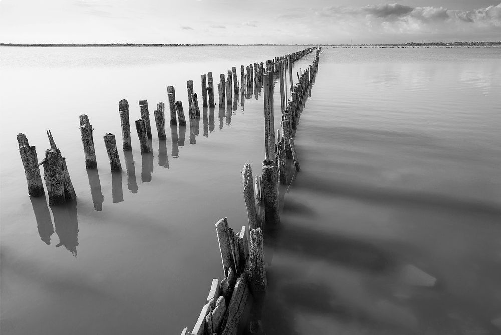 Утро на Сакском озере