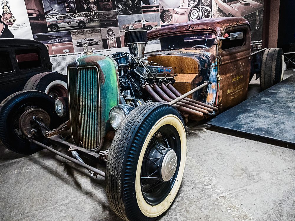 Ford Pickup 1936 (Retro Car Show)