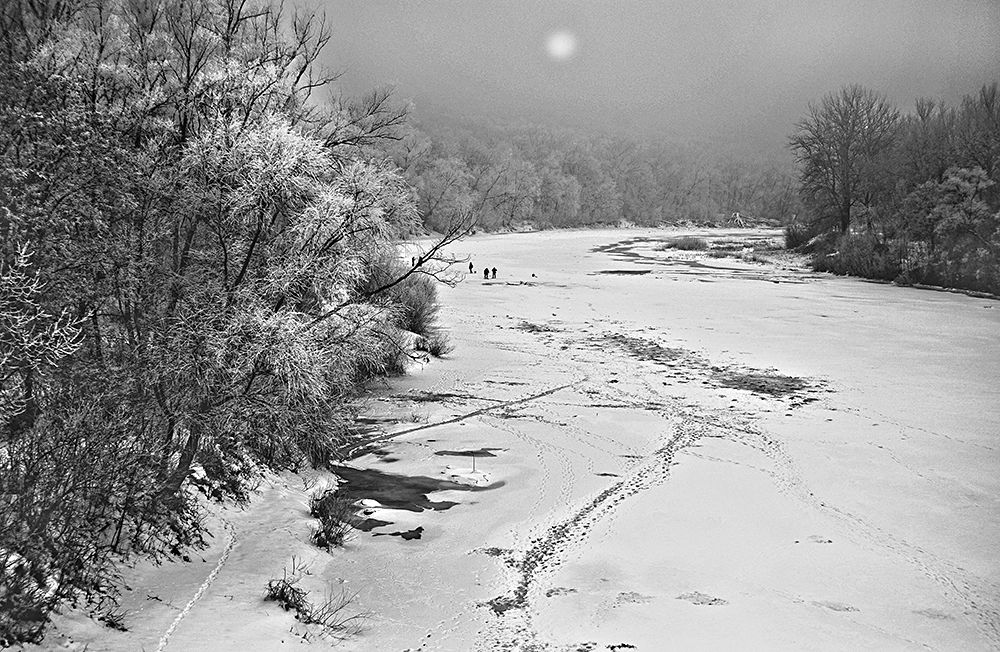 Зимняя рыбалка.