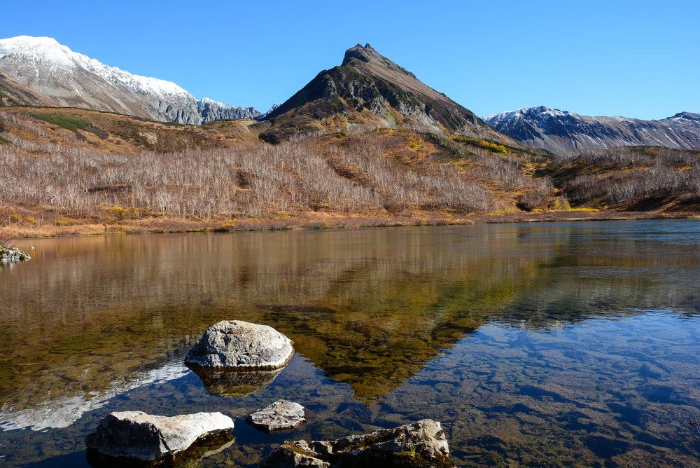 Горный массив Вачкажец. Камчатский край