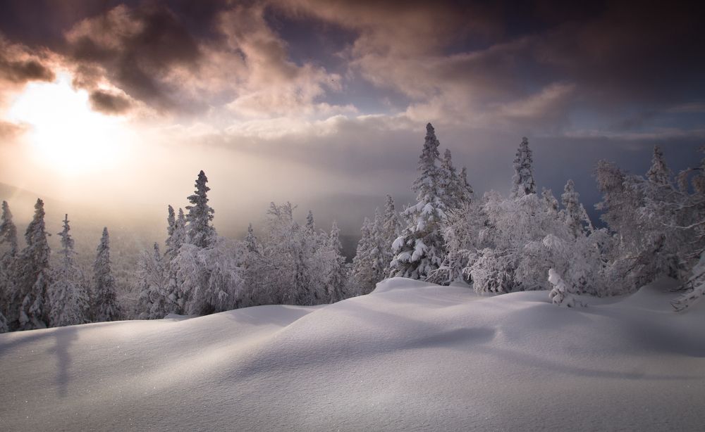 Зима на Уреньге