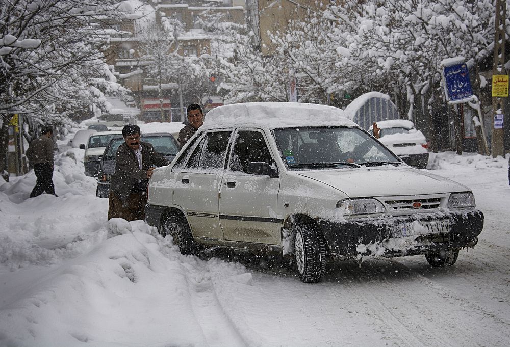 Car in the snow