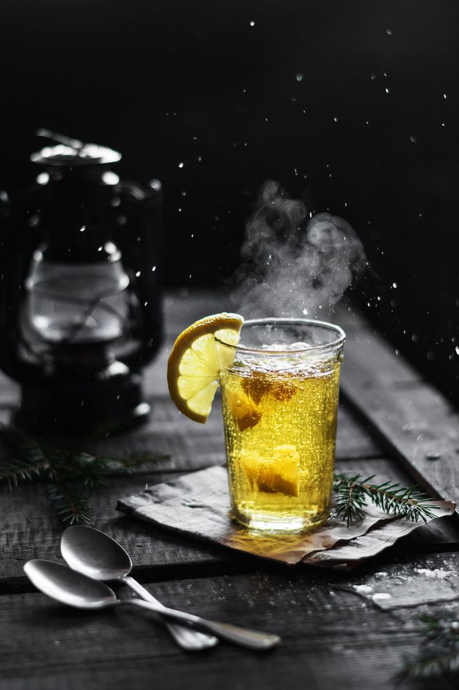 Чай с лимоном