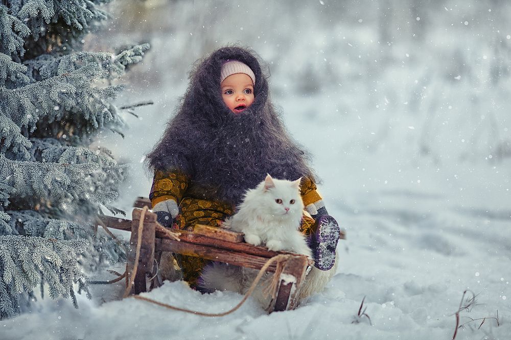 Глаша с Асей