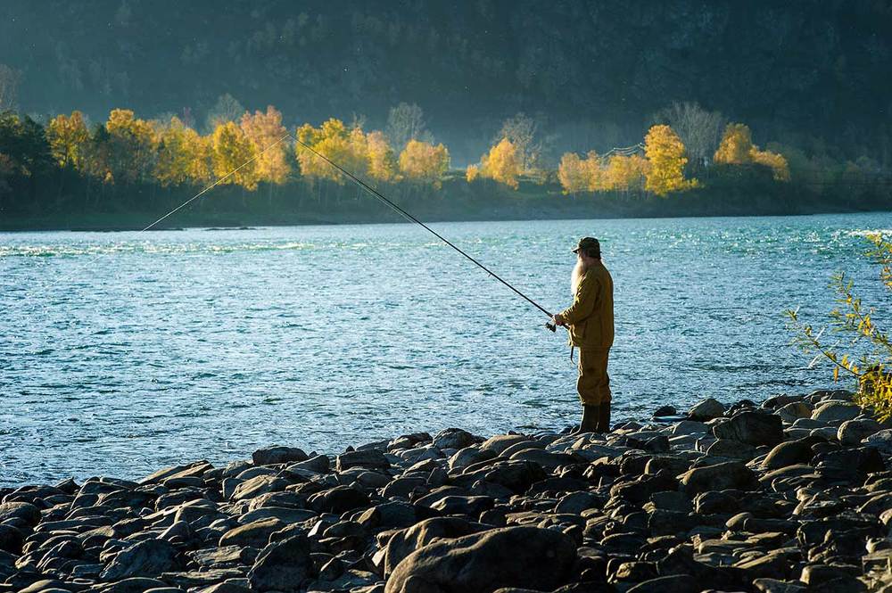 Рыбалка на реке Катунь