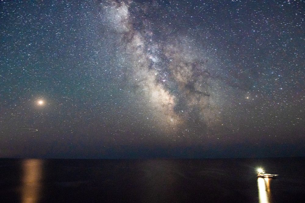 Ночное небо Крыма.