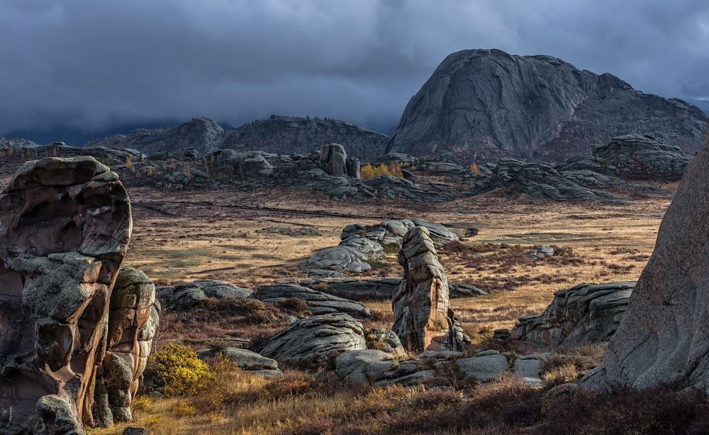 Осень  в  Баянауле