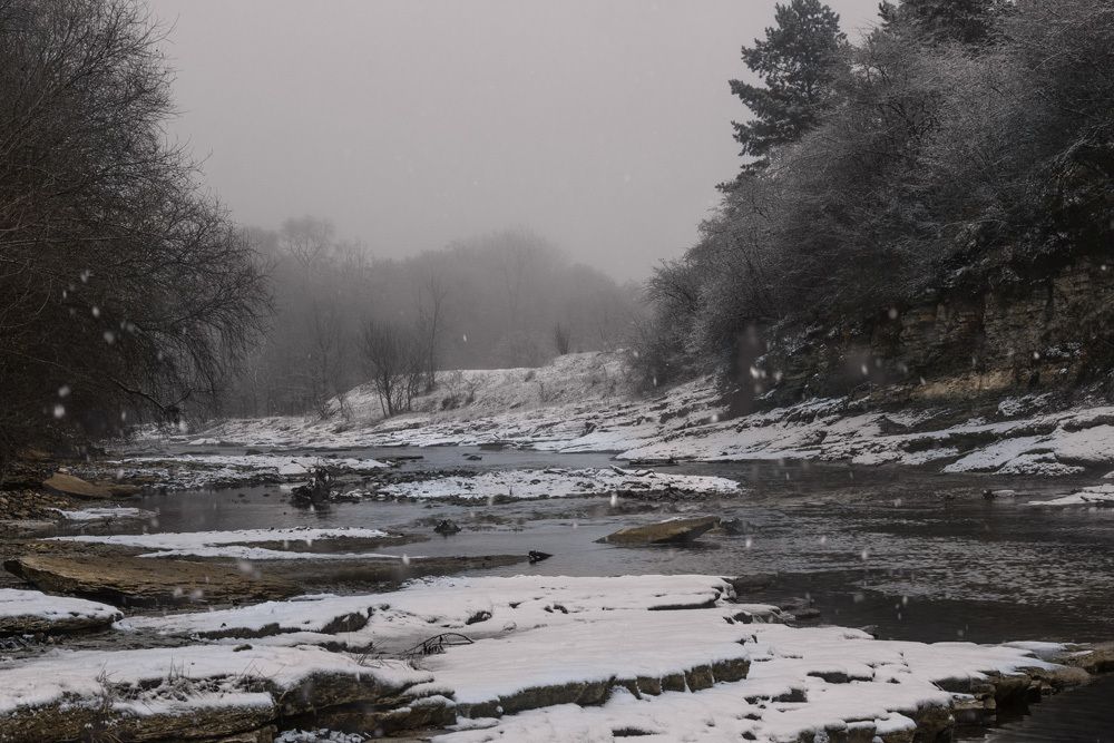 Приближение тумана.