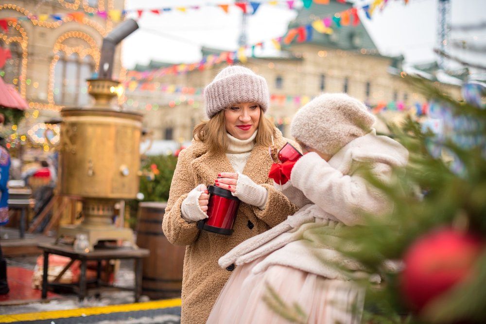 Горячий согревающий чай