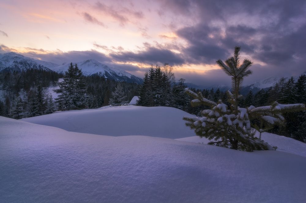 На закате дня