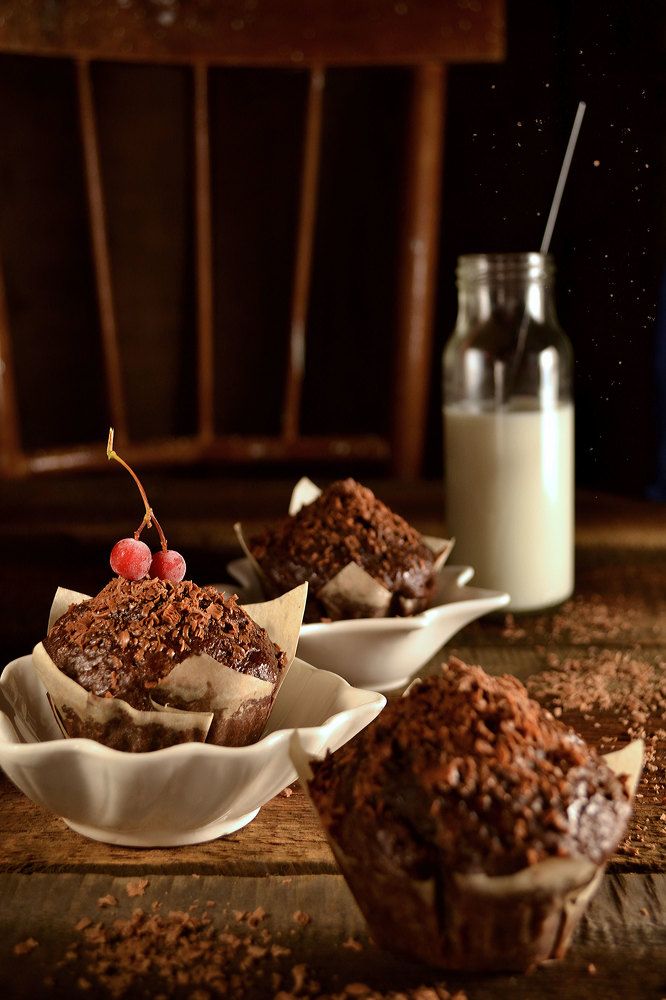 Шоколадные маффины