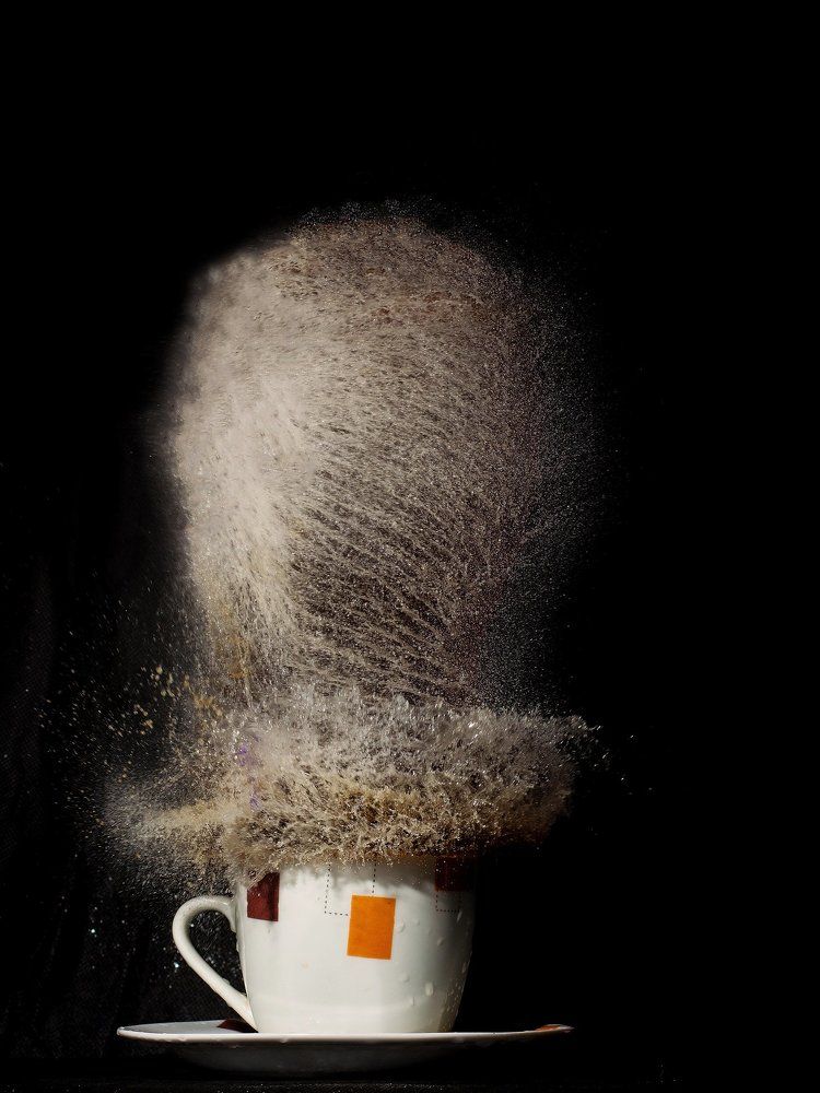 A nuclear explosion in a coffee pot