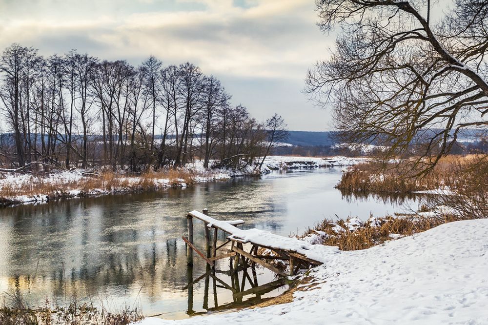 Зима на Северском Донце