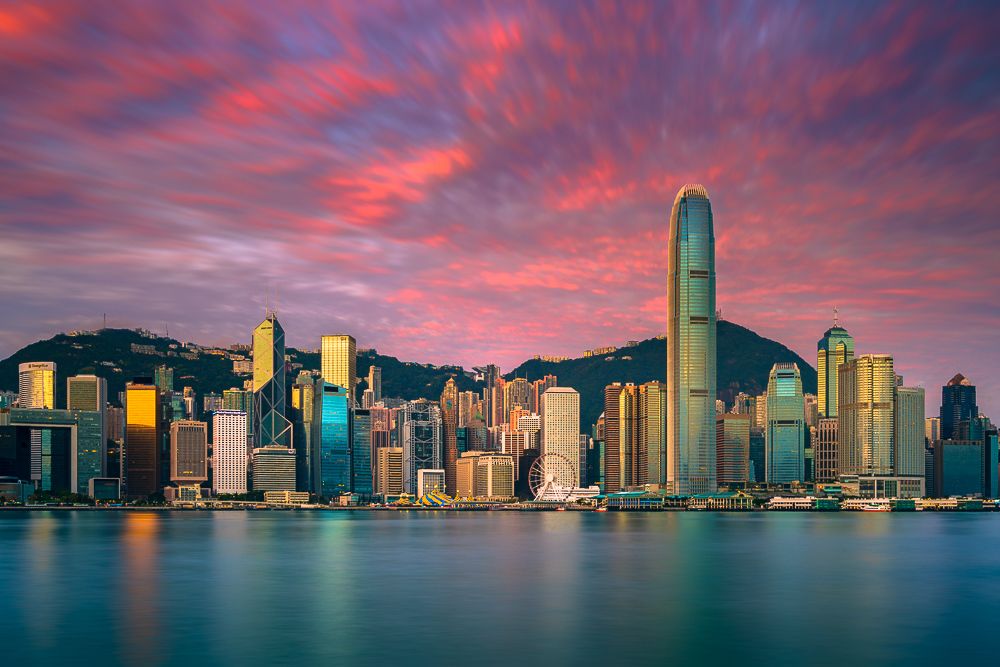 Sunrise at Victoria Harbour