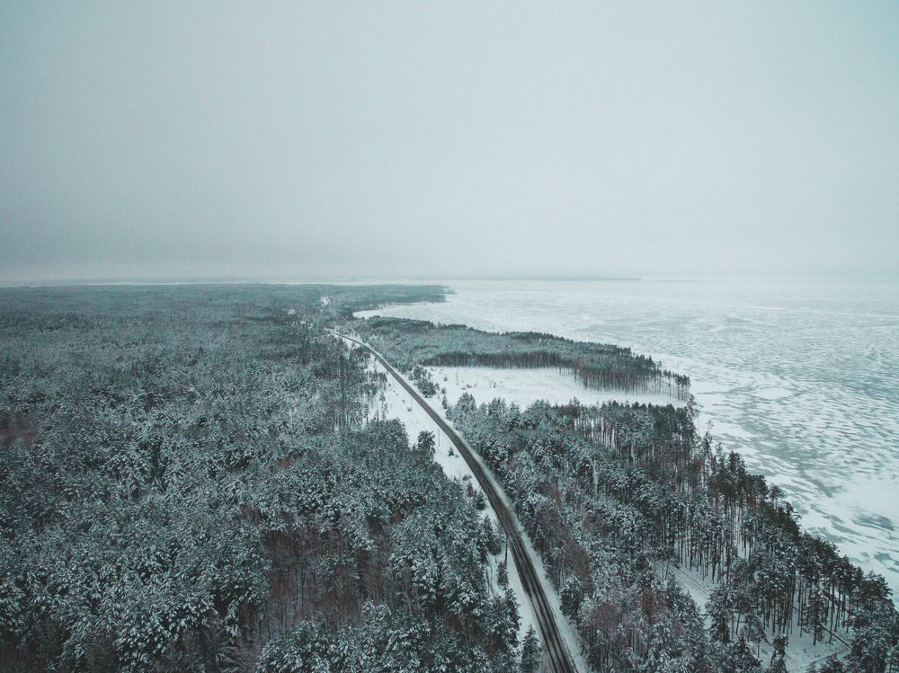 Вид на Киевское море