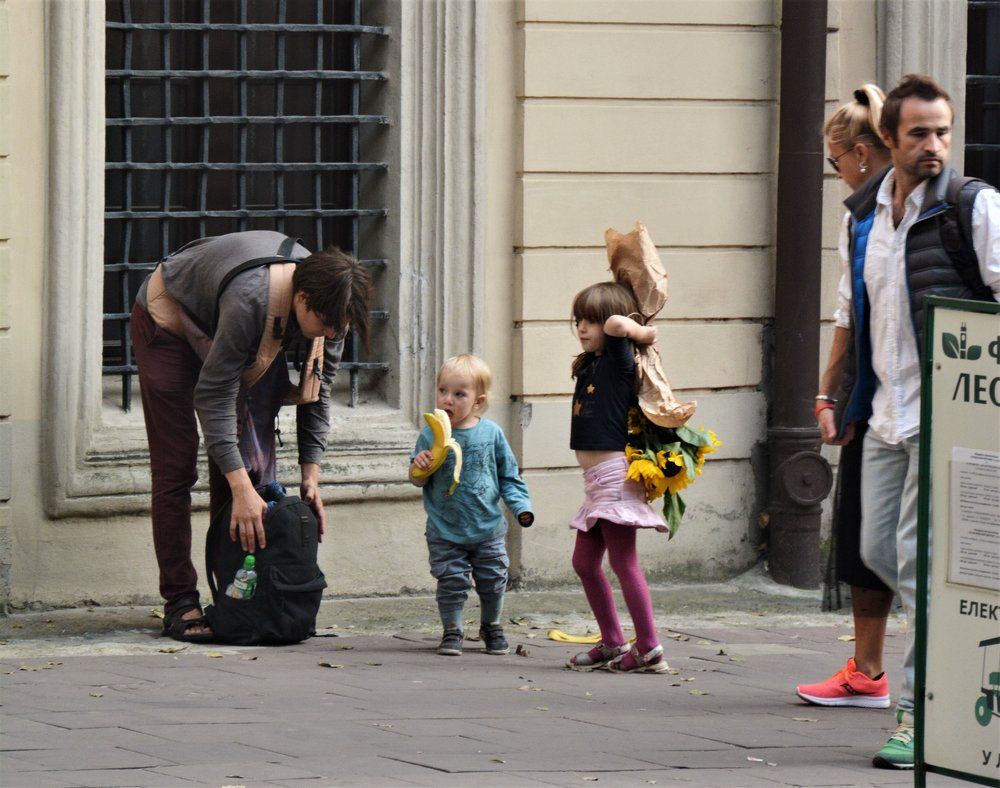 Случайный кадр на улице...Random frame on the street.
