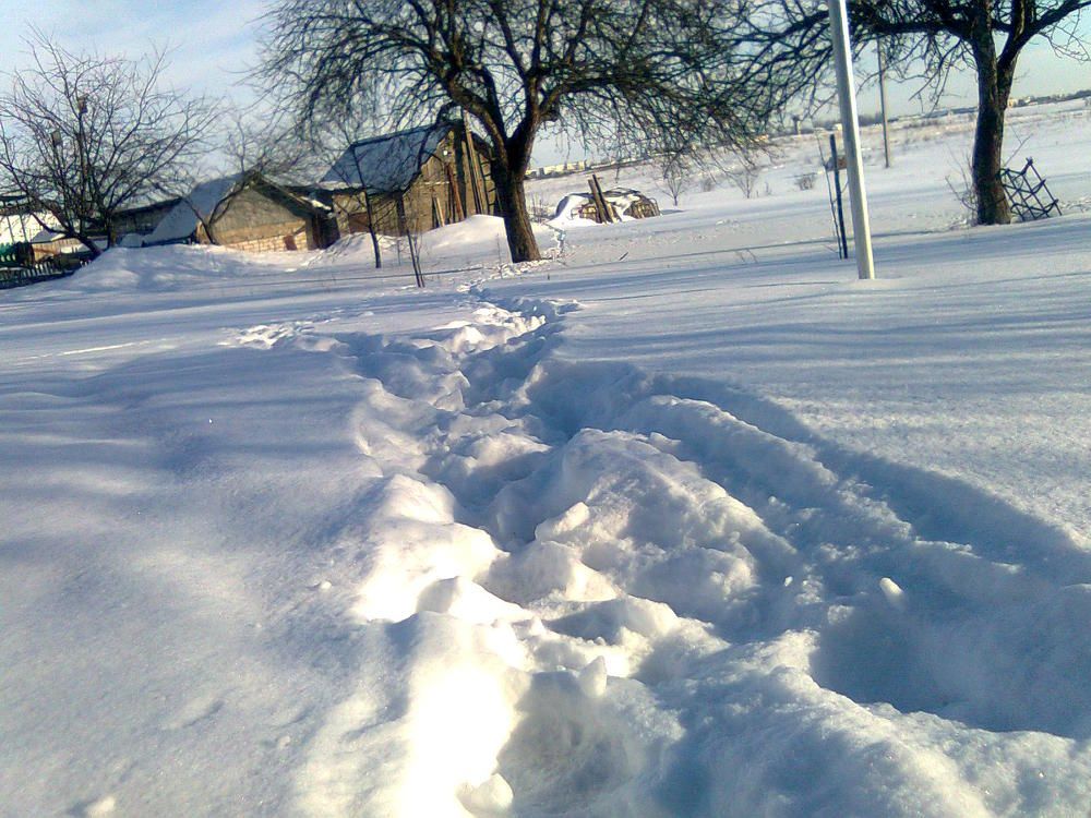 Снежная тропка