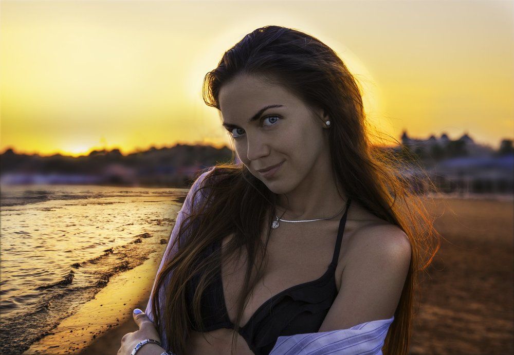 Огненный закат