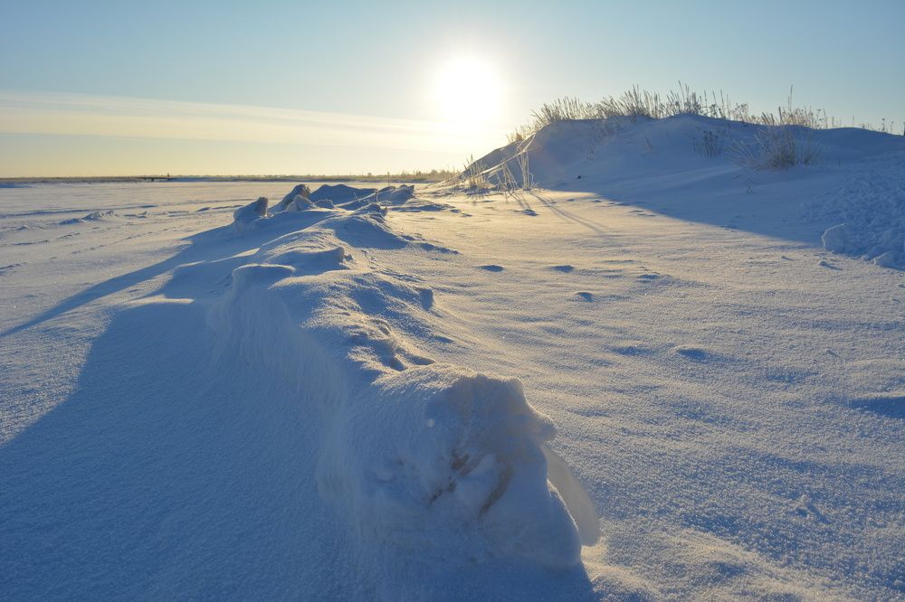 Зимние строения.