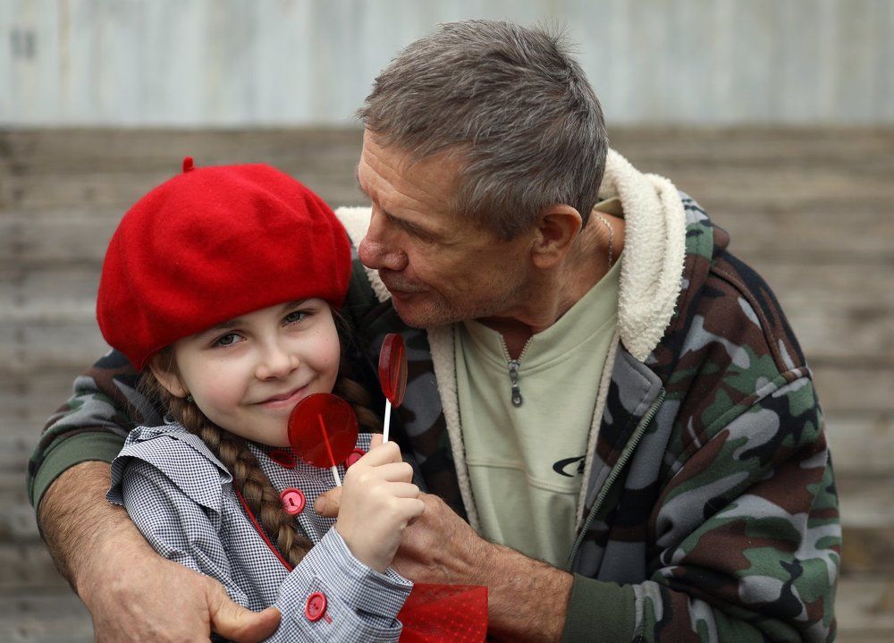 Дарья и дедушка