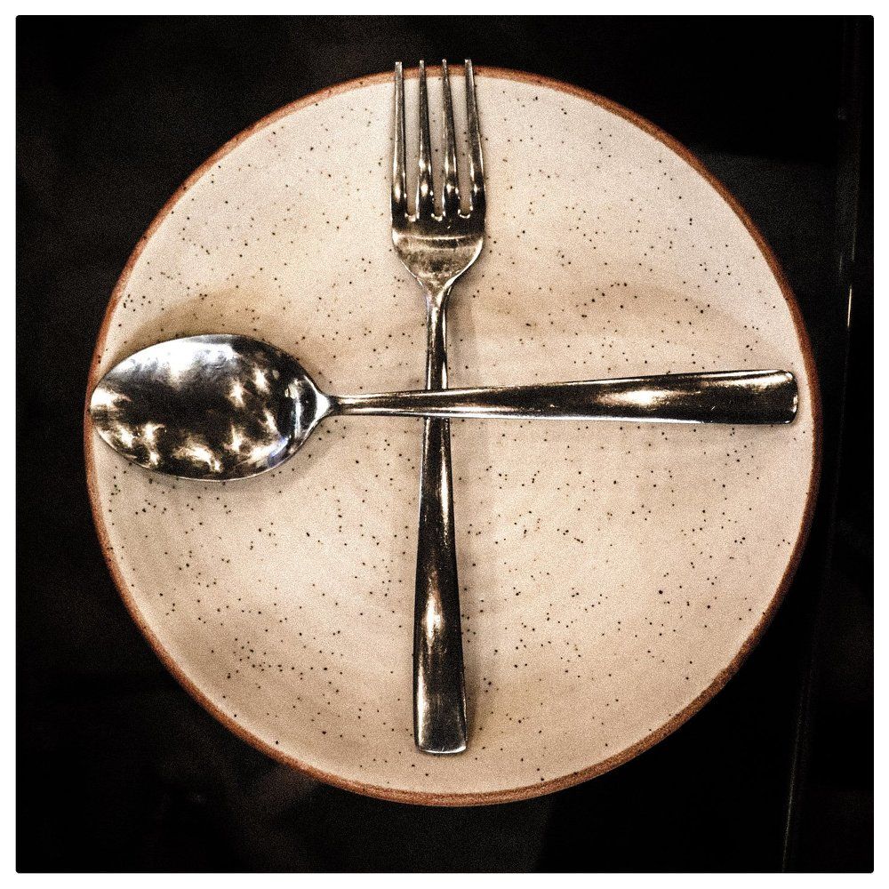 not every meal starts with the empty plate