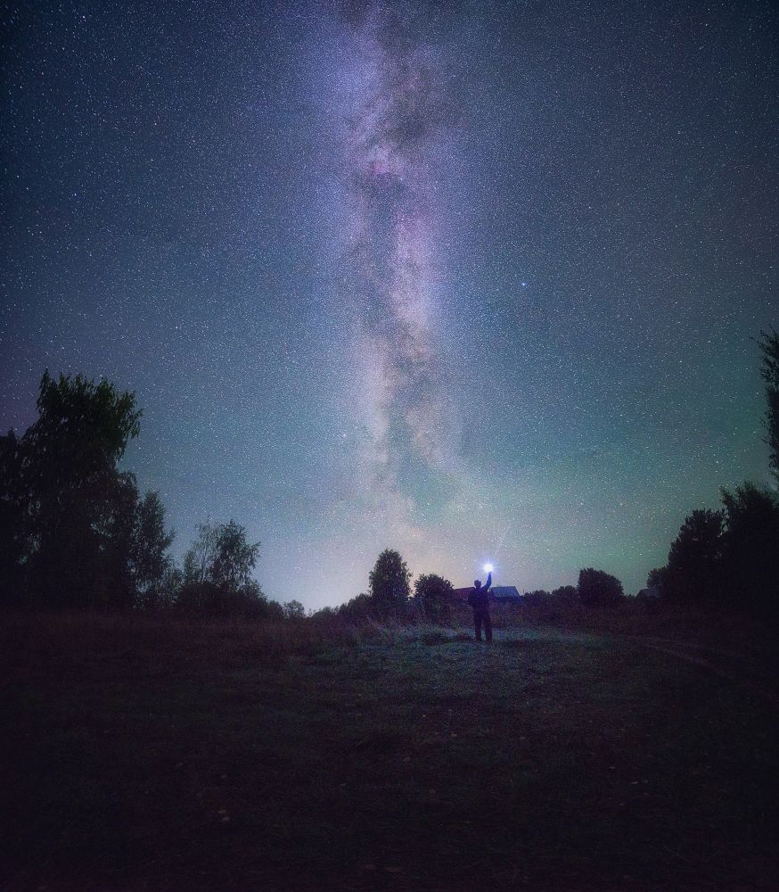 "Один в темноте"