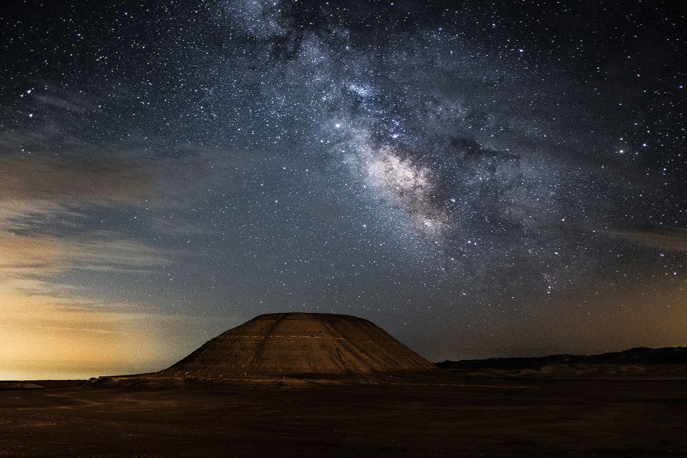 Milky way over the Kalots