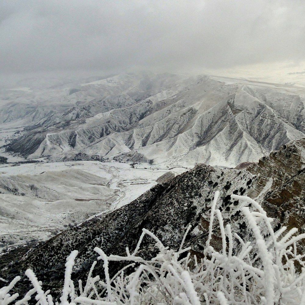 Заснеженные горы