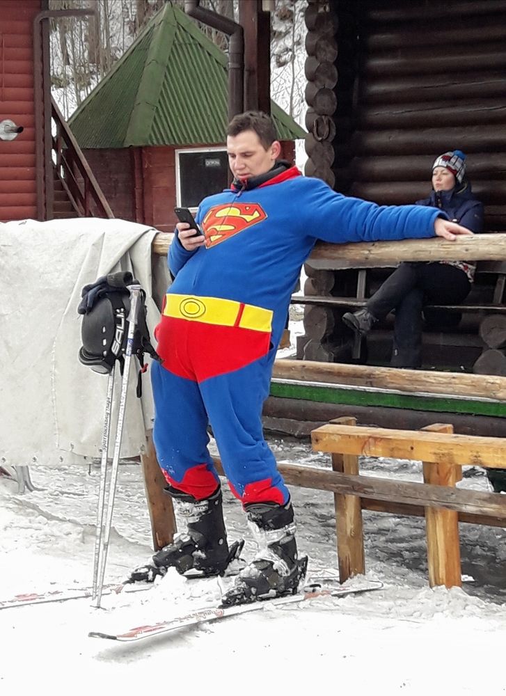 S-man on vacation