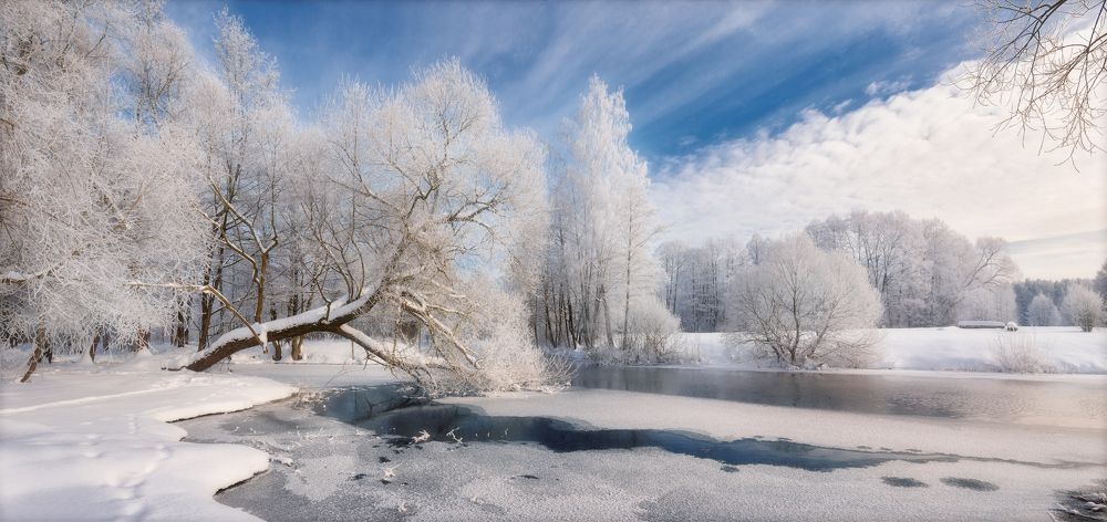 Одним морозным утром ..